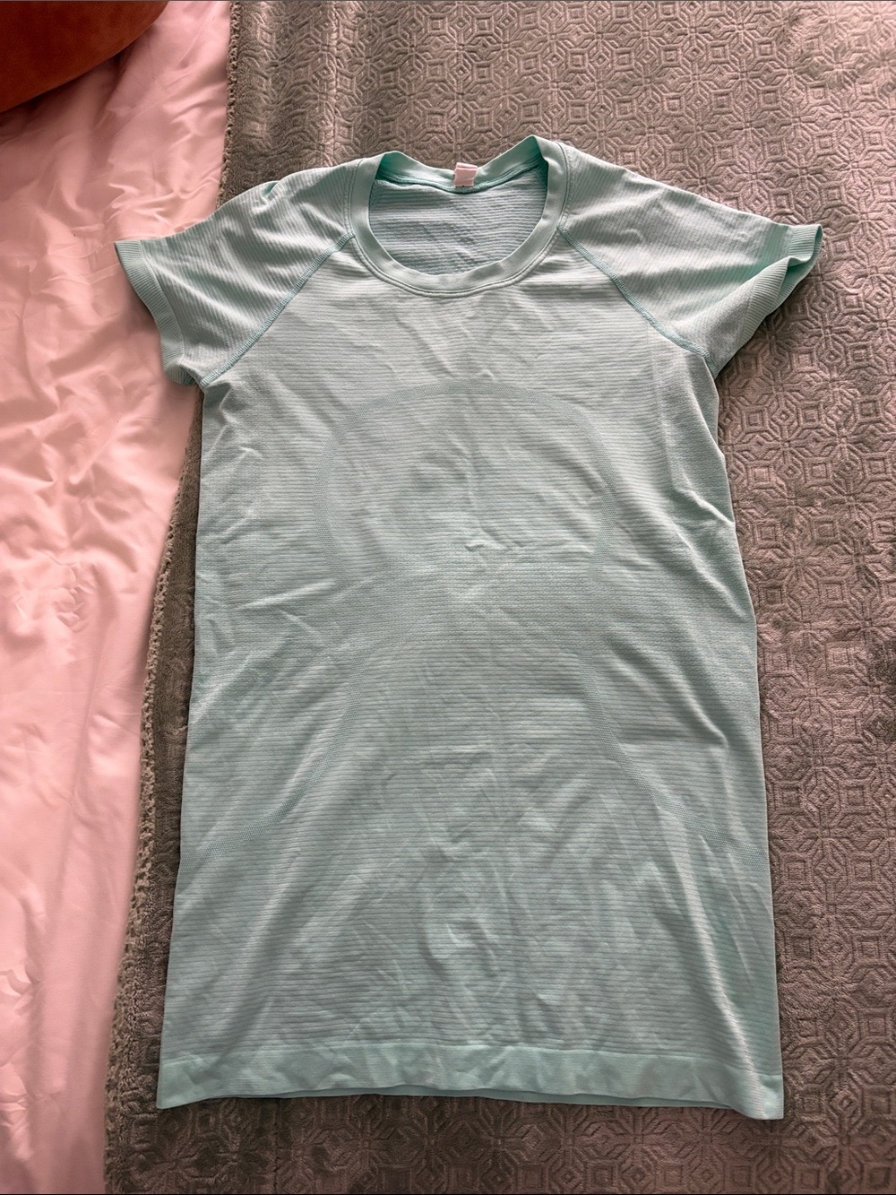 Lululemon Light Aqua Short Sleeve Tee Dress
